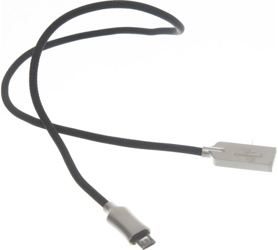 Кабель Cablexpert USB 2.0 AM/microB, длина 0.5м, черный CC-P-mUSB02Bk-0.5M