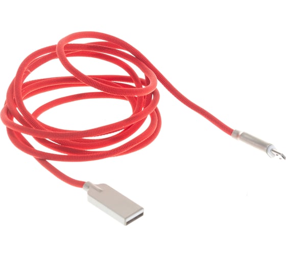 Кабель Cablexpert USB 2.0 AM/microB, длина 1.8м, красный CC-P-mUSB02R-1.8M