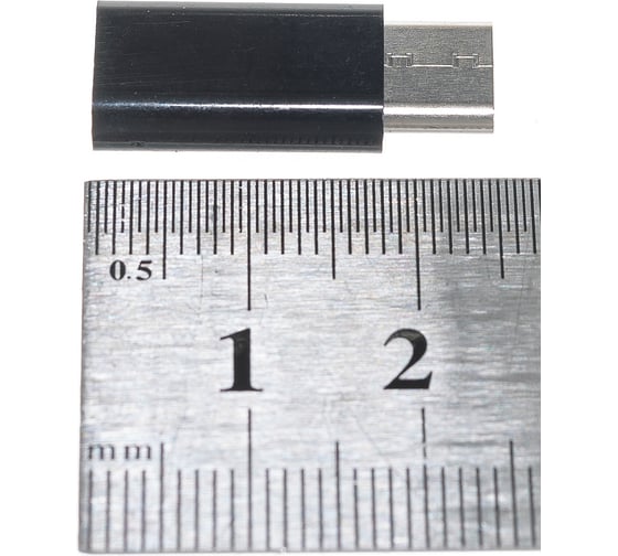 Переходник-адаптер USB Cablexpert USB2.0A-USB2-CMmF-01, Type-C(M)/MicroUSB(F), черный, пакет A-USB2-CMmF-01