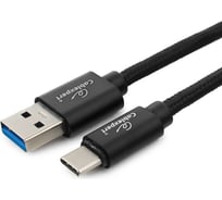 Кабель Cablexpert USB 3.0 AM/Type-C, длина 1.8м, черный CC-P-USBC03Bk-1.8M