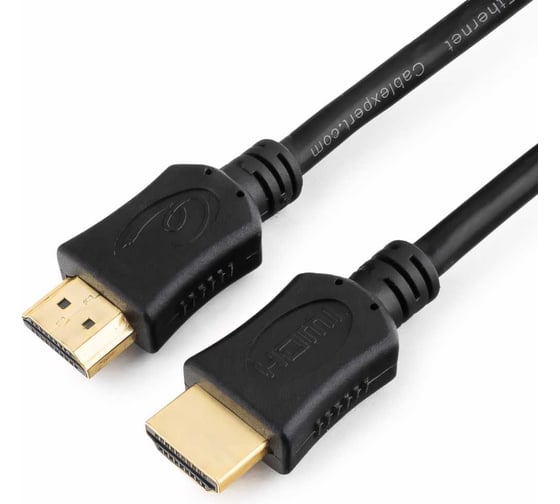 Кабель Cablexpert  серия Light HDMI v2.0, 19M/19M, 1м, позол.разъемы, экран, черный CC-HDMI4L-1M