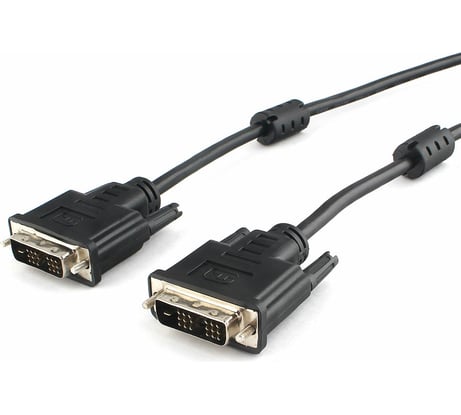 Кабель DVI-D Cablexpert, single link, 19M/19M, 4.5м, CCS, черный CC-DVIL-BK-15