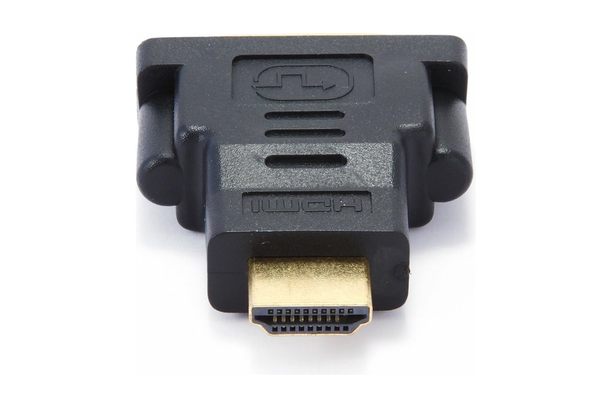 Переходник HDMI (f) - DVI-D (m), GOLD [adapter dvi-hdmi]