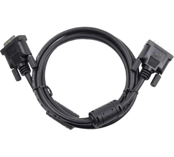 Кабель Cablexpert DVI-D, dual link, 25M/25M, 3.0м, CCS, черный CC-DVI2L-BK-10