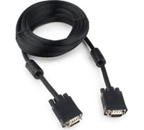 Кабель Cablexpert Premium VGA 15M/15M, 5.0м, черный CC-PPVGA-5M-B