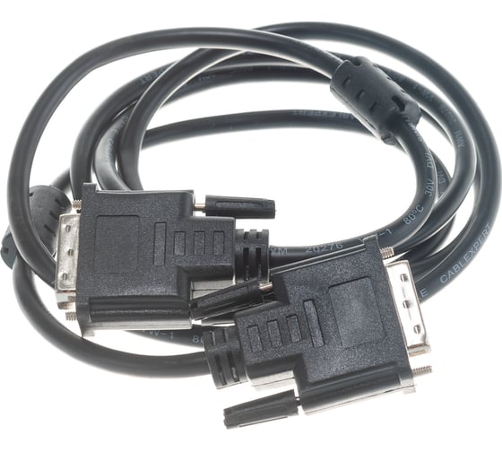 Кабель Cablexpert DVI-D, single link, 19M/19M, 1.8м, CCS, черный CC-DVIL-BK-6