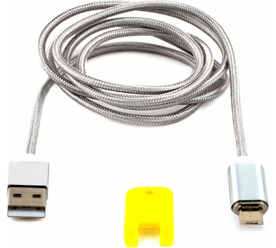 Магнитный кабель Cablexpert USB 2.0, AM/micro, BM, 5P, 1м CC-USB2-AMmUMM-1M
