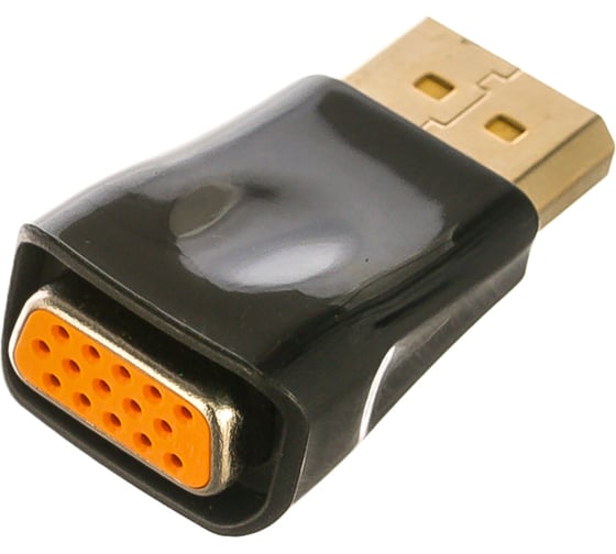 Переходник Cablexpert DisplayPort-VGA, 20M/15F, пакет A-DPM-VGAF-01