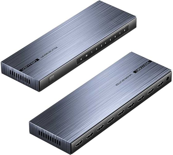 Разветвитель - сплиттер VENTION HDMI 19F/8x19F на 8 мониторов AKQB0
