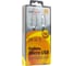 Кабель Cablexpert серия Gold USB 2.0 AM/micro-B, длина 1м, титан, блистер CC-G-mUSB02Gy-1M 2