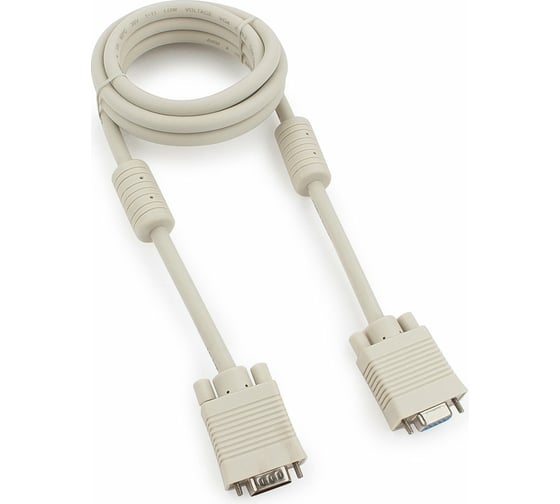 Кабель удлинитель Cablexpert VGA Premium 1.8 м CC-PPVGAX-6 15M/15F 1