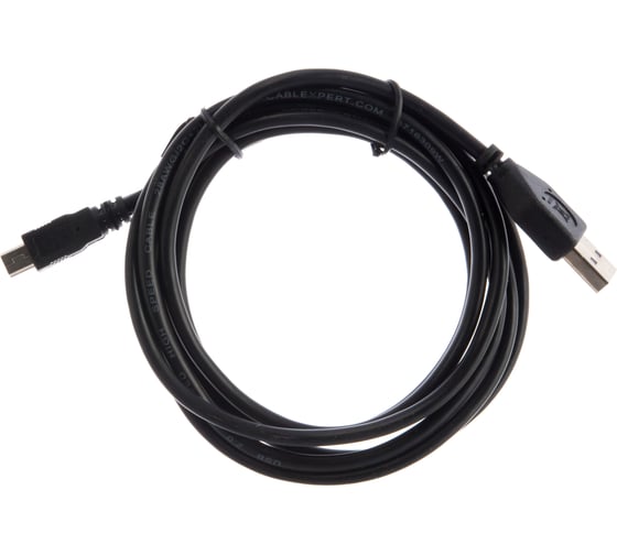 Кабель Cablexpert USB 2.0 Pro, AM/miniBM, 5P, 1.8м, экран, черный пакет CCP-USB2-AM5P-6