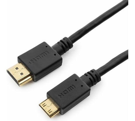 Кабель Cablexpert HDMI-mini HDMI 19M/19M 3.0м v2.0 3D Ethernet медь, позол.разъемы, экран, черный CC-HDMI4C-10