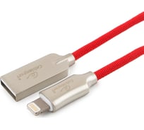 Кабель Cablexpert USB для Apple, MFI, AM/Lightning, длина 1м, красный CC-P-APUSB02R-1M