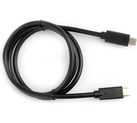 Кабель USB Cablexpert USB3.1 Type-C/Type-C Gen.2, 10Gbit/s, 5A, 1м, пакет CCP-USB-CMCM2-1M 1
