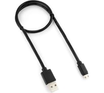 Кабель Cablexpert USB 2.0 AM/micro B 5P, двусторонние разъемы, 0.5м, пакет CC-mUSBDS-0.5M