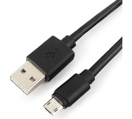 Кабель Cablexpert USB 2.0 AM/micro B 5P, двусторонние разъемы, 0.5м, пакет CC-mUSBDS-0.5M