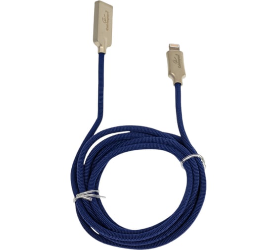 Кабель для Apple Cablexpert MFI USB AM/Lightning, длина 1.8м, синий CC-P-APUSB02Bl-1.8M