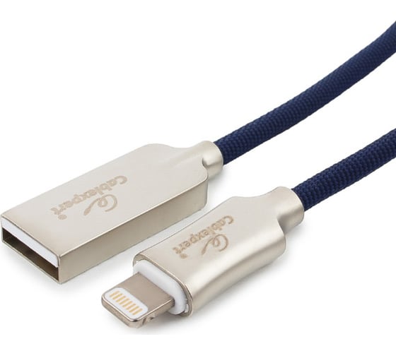 Кабель для Apple Cablexpert MFI USB AM/Lightning, длина 1.8м, синий CC-P-APUSB02Bl-1.8M