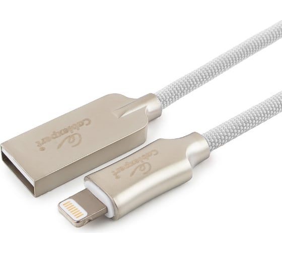 Кабель для Apple Cablexpert MFI USB AM/Lightning, длина 1.8м, белый CC-P-APUSB02W-1.8M 1
