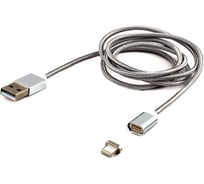 Кабель Cablexpert USB 2.0 AM/iPhone lightning, магнитный кабель, 1м CC-USB2-AMLMM-1M