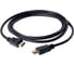 Кабель интерфейсный HDMI FL-C-HM-HM-1.8M 1.8 м., ver.2.0b, медь, черный, разъемы: HDMI A male-HDMI A male, пакет Filum 00-00894139 5