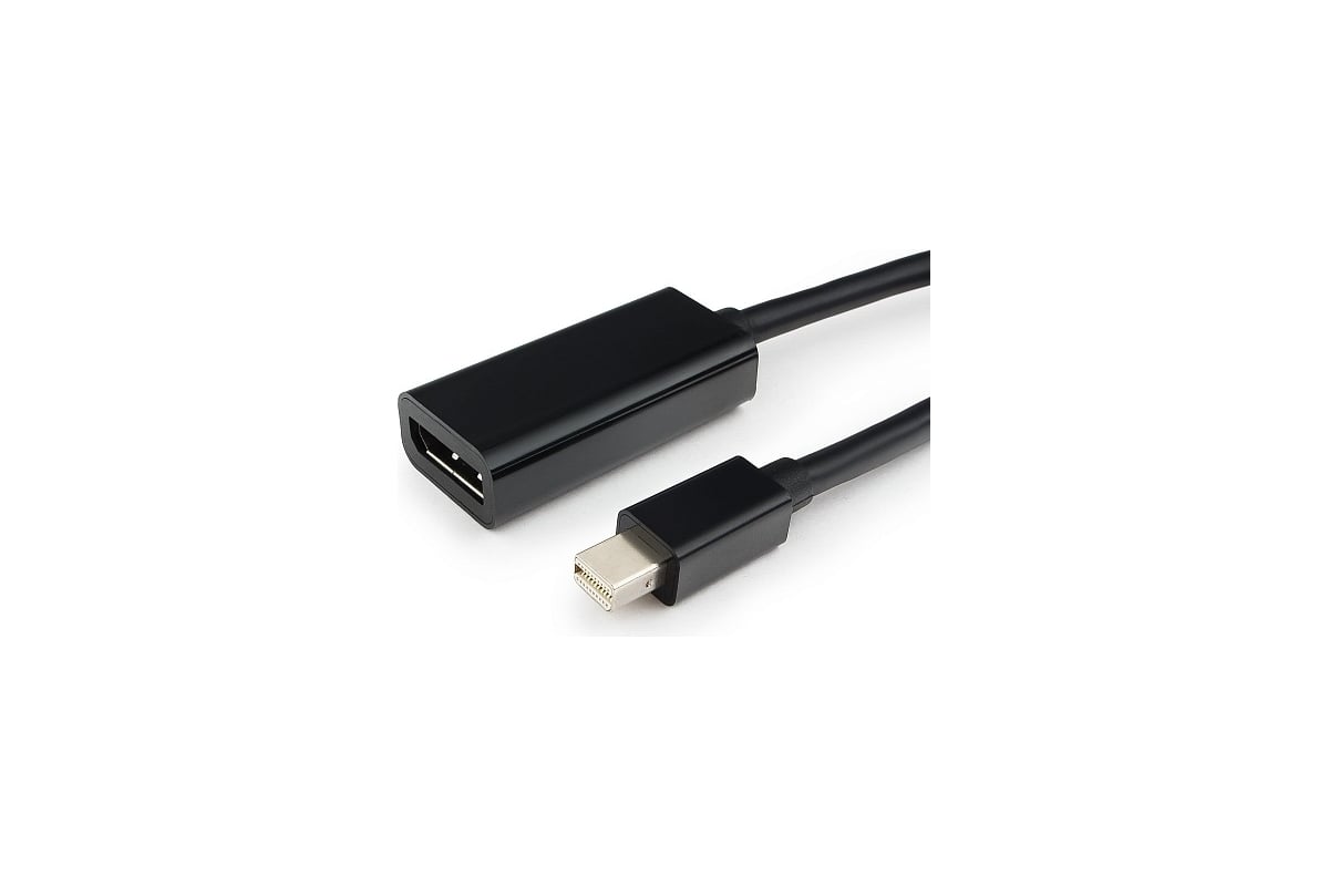 Переходник Cablexpert, miniDisplayPort - DisplayPort, 20M/20F, длина 16 ...