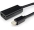 Переходник Cablexpert, miniDisplayPort - DisplayPort, 20M/20F, длина 16 см, черный, A-mDPM-DPF-001 2