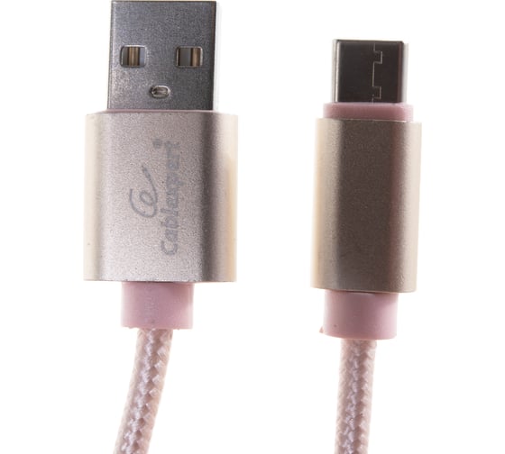 Кабель USB 2.0 Cablexpert, AM/TypeC, серия Ultra, длина 3м, блистер, золотой CC-U-USBC01Gd-3M