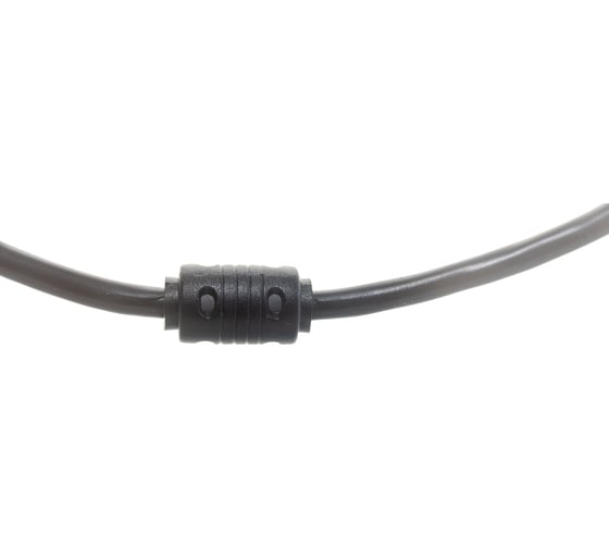 Кабель Cablexpert USB 2.0 Pro, AM/BM, 4.5 м, экранированный, 2 ферритовых кольца, черный, пакет CCF2-USB2-AMBM-15