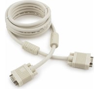 Кабель VGA Premium Cablexpert, 15M/15M, 3.0м, двойная экранировка, ферритовые кольца, пакет CC-PPVGA-10