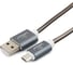 Кабель Cablexpert USB 2.0 AM/microB, серия Gold, длина 0.5 м, титан, блистер CC-G-mUSB02Gy-0.5M 2