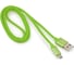 Кабель Cablexpert USB 2.0 AM/microB, серия Silver, длина 1 м, зеленый, блистер, CC-S-mUSB01Gn-1M 1