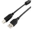 Кабель Cablexpert USB 2.0 Pro AM/BM, 4.5 м, экранированный, ферритовое кольцо, черный, пакет, CCF-USB2-AMBM-15 2