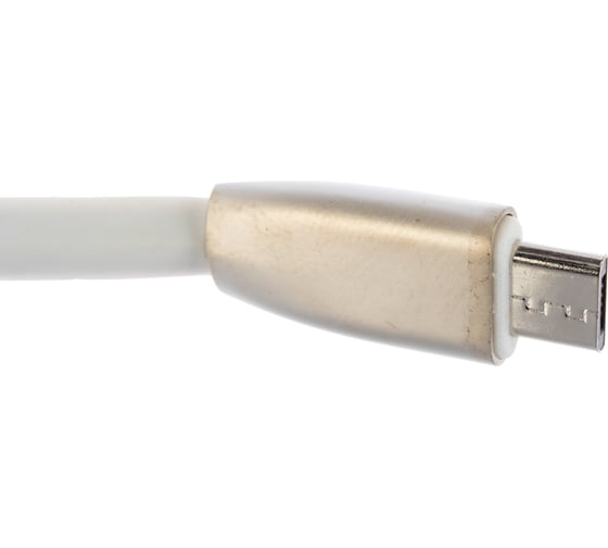 Кабель Cablexpert USB 2.0 AM/microB, серия Gold, длина 1.8 м, белый, блистер CC-G-mUSB01W-1.8M