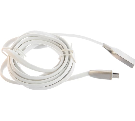 Кабель Cablexpert USB 2.0 AM/microB, серия Gold, длина 1.8 м, белый, блистер CC-G-mUSB01W-1.8M