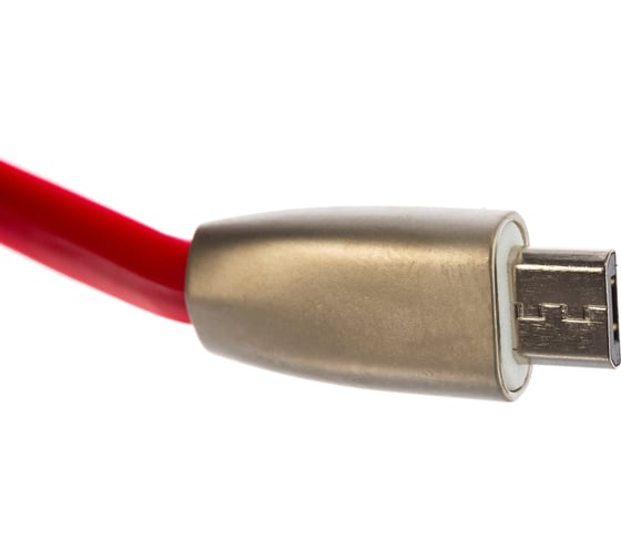 Кабель USB Cablexpert USB 2.0 AM/microB, серия Gold, длина 3м, блистер, красный CC-G-mUSB01R-3M