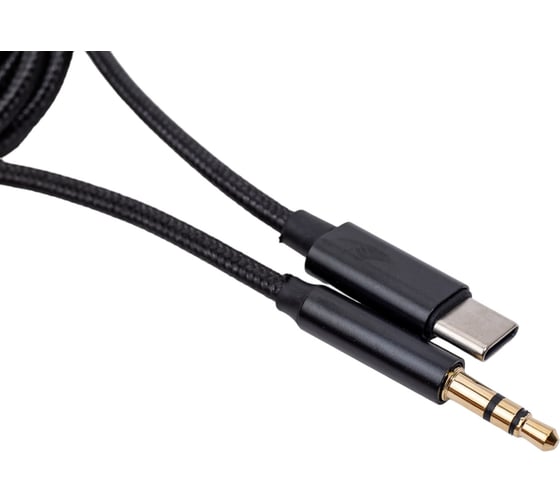Аудиокабель More Choice UK24a нейлон UK24a 2м Black