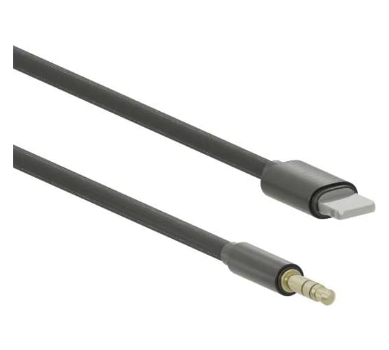 Аудиокабель More Choice UK24i нейлон UK24i 1м Black