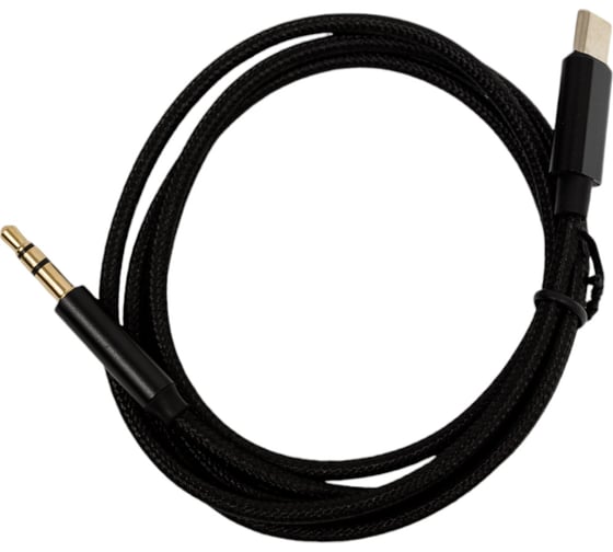 Аудиокабель More Choice UK24a нейлон UK24a 1м Black