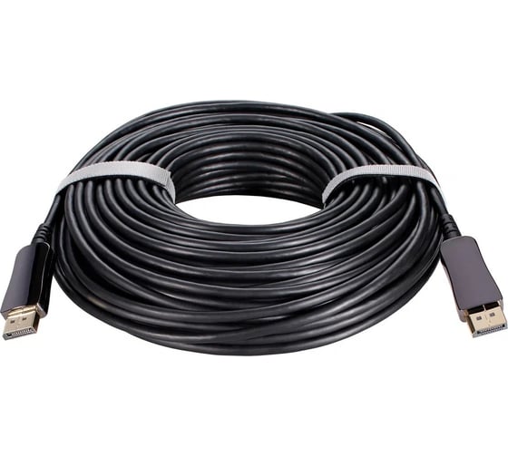 Активный оптический кабель AOpen/Qust DisplayPort 1.4 32GBs/8K 60Hz 30m AD3753A-30.0 1