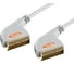 Шнур delink SCART-SCART 10,0м "Grey" пластик 3646 2