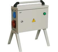Переносной распределительный щит IEK РУСп-3x16/3+1x16/5+1x32/5 74, У1, IP44, ИЭК YKM80-311-54