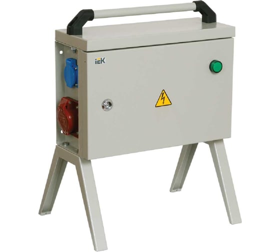 Переносной распределительный щит IEK РУСп-3x16/3+1x16/5+1x32/5 74, У1, IP44, ИЭК YKM80-311-54