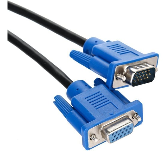Удлинительный кабель TV-COM SVGA, 15m/15f, 1.8m, 2 фильтра QCG342AD-1.8M