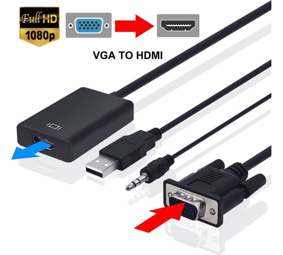 Адаптер PALMEXX VGA(m)-HDMI(f) PX/VGA-HDMI