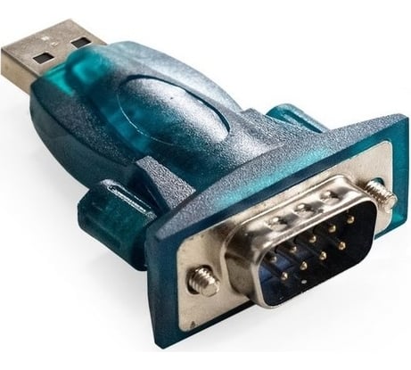 Адаптер ExeGate USB 2.0-RS232 EX-UAS Am DB9M, крепеж разъема - винты 294753