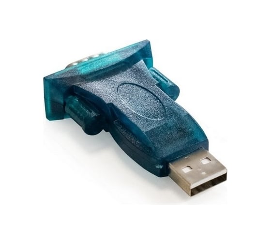 Адаптер ExeGate USB 2.0-RS232 EX-UAS Am DB9M, крепеж разъема - винты 294753