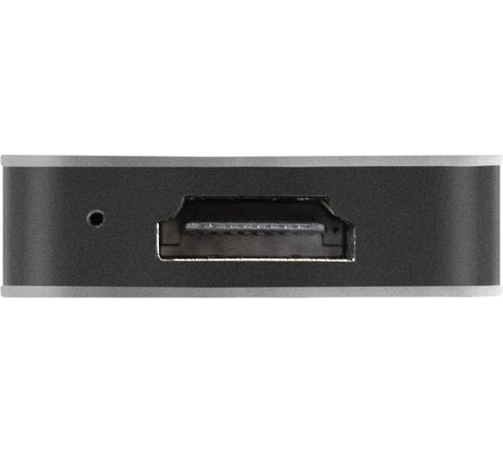 Док-станция ExeGate 5-в-1 DUB-31C PD H кабель-адаптер USB Type-C -- 3xUSB3.0 + PD 60W + HDMI 4K@30Hz, Plug&Play, корпус алюминиевый, цвет серый 293984