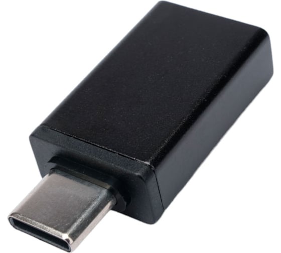 Переходник Гарнизон USB3.0 Type-C(M)/AF, с поддержкой OTG, черный, пакет, GCC-A-USB3-CMAF